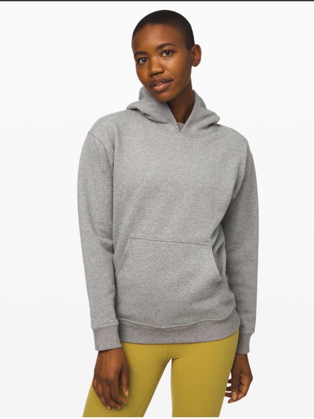 lululemon all yours hoodie - Heathered core medium grey - medium fits 6/8